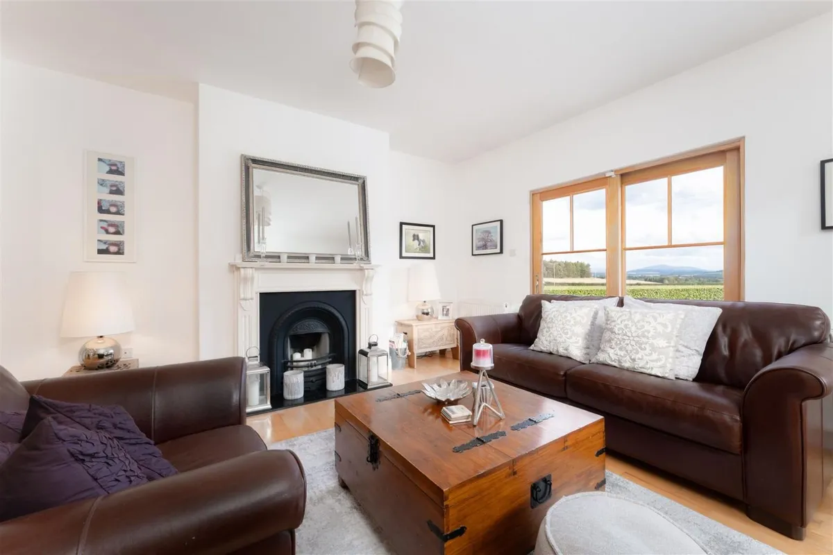 Leather Couch And Chair - Image 2