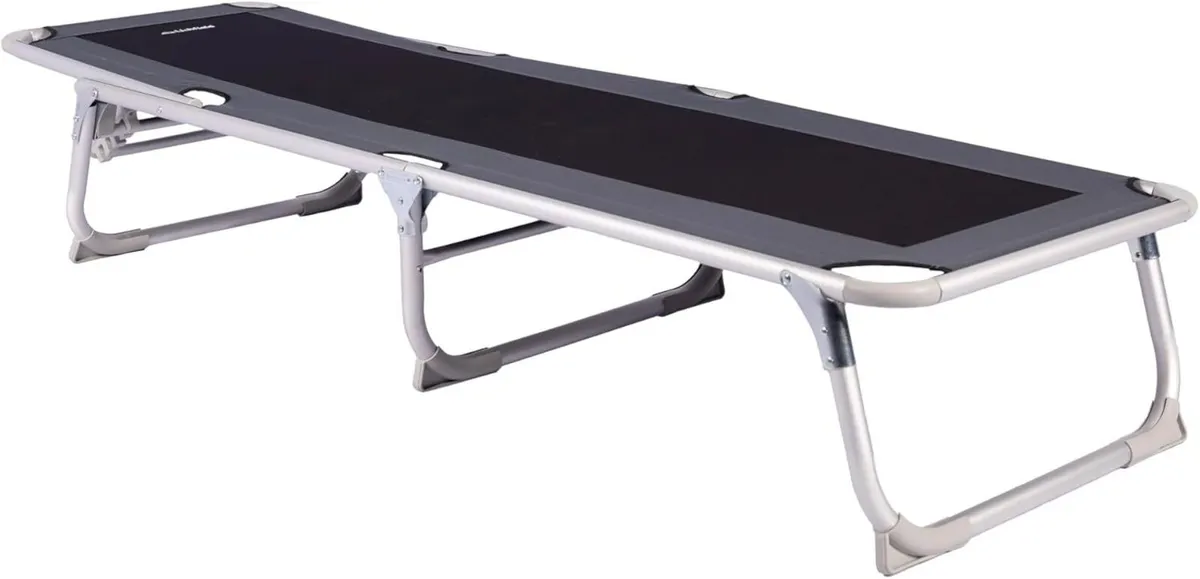 Deluxe Foldable Sun Lounger for Garden or Camping - Image 4