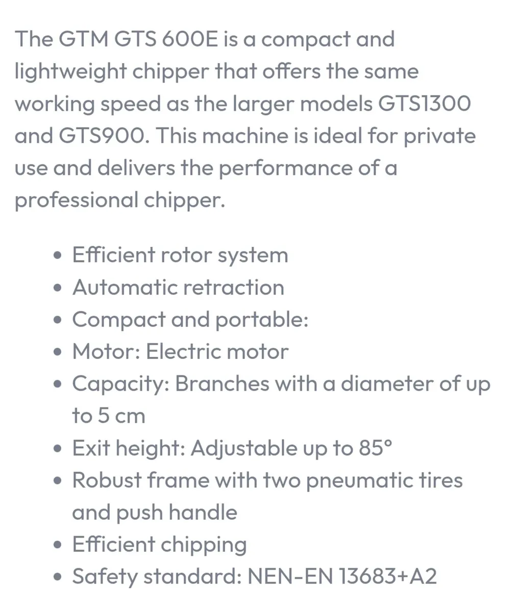 GTM GTS 600e - Image 3