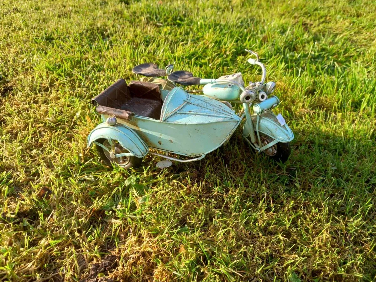 Old Motorbike & Sidecar