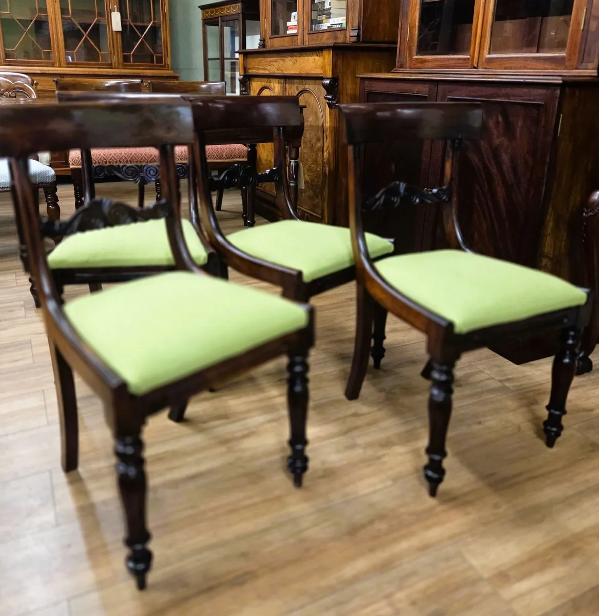 Set of 4 Georgian Chairs- Circa 1830 - Image 2
