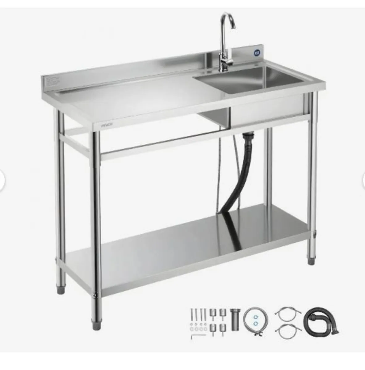 Stainless Steel Utility Sink - Image 1