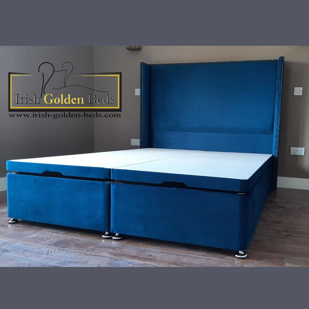 bed frame and headboard, free delivery - Image 3