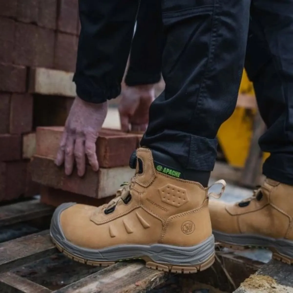 Apache CHURCHILL WHEAT Waterproof 'FITGO' Safety - Image 4