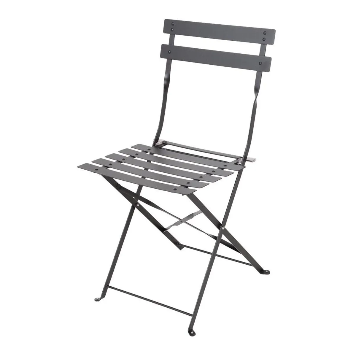 Pavement Style Steel Chairs Black for Indoor - Image 3