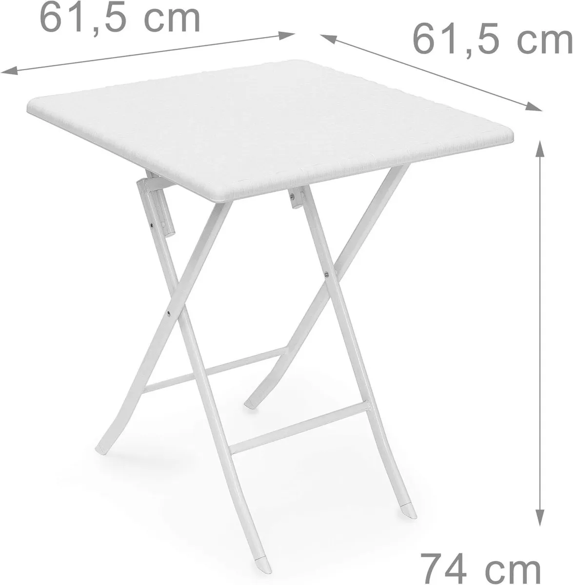 Relax Days Garden table foldable Bastian square - Image 3