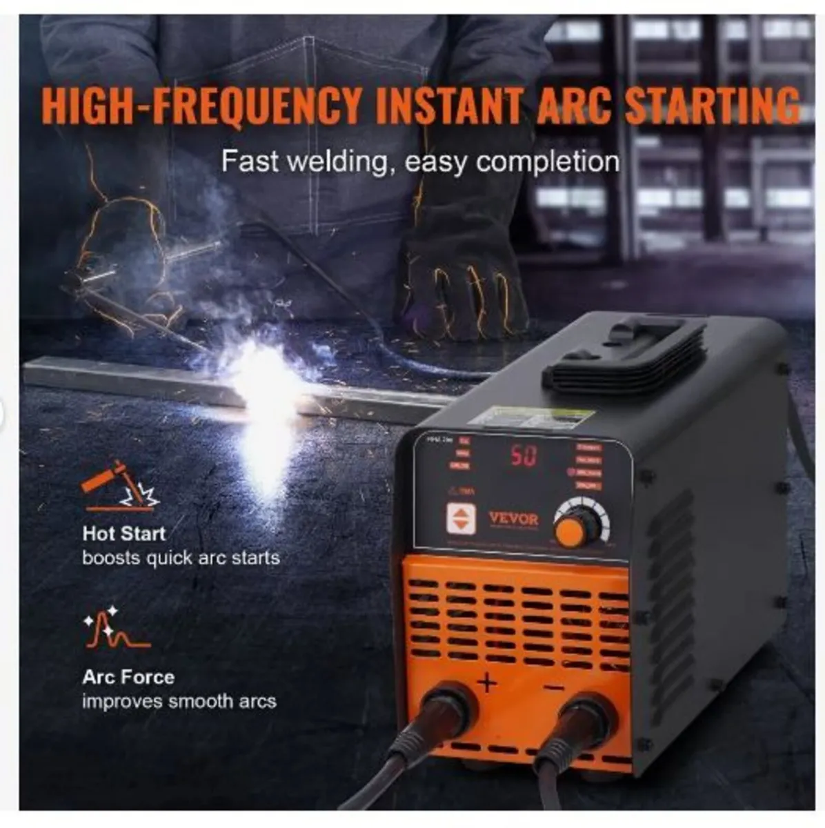 220V Stick Welder, 200A ARC/Lift TIG Welding - Image 3