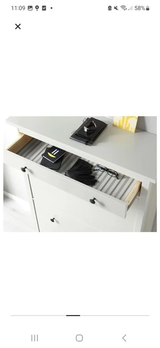 Shoe Storage and TV Bench - Image 4