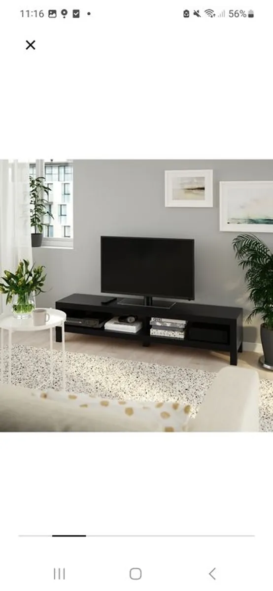 Shoe Storage and TV Bench - Image 2