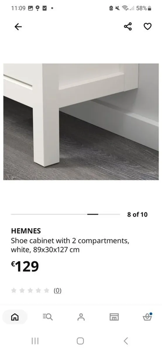 Shoe Storage and TV Bench - Image 3