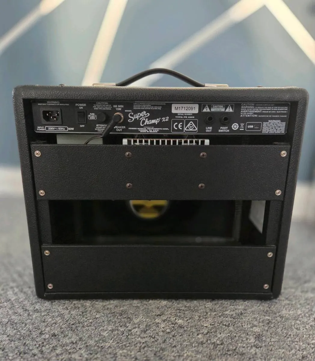 Fender Super Champ X2 Combo Amp - Image 4