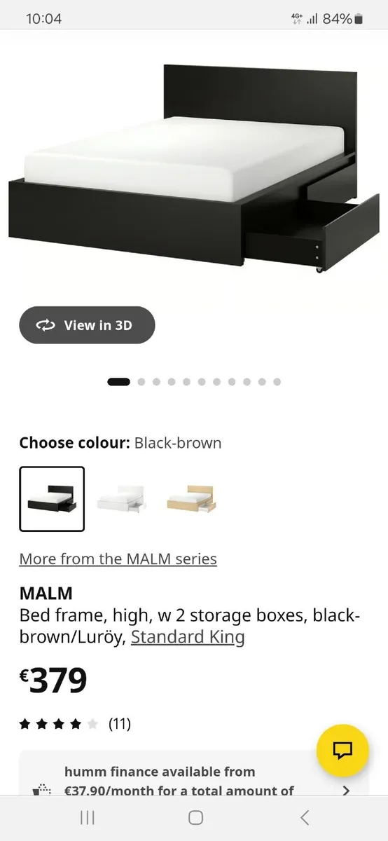 Malm king bed - Image 2