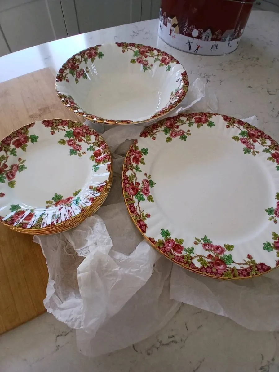 Old English garden china - Image 1