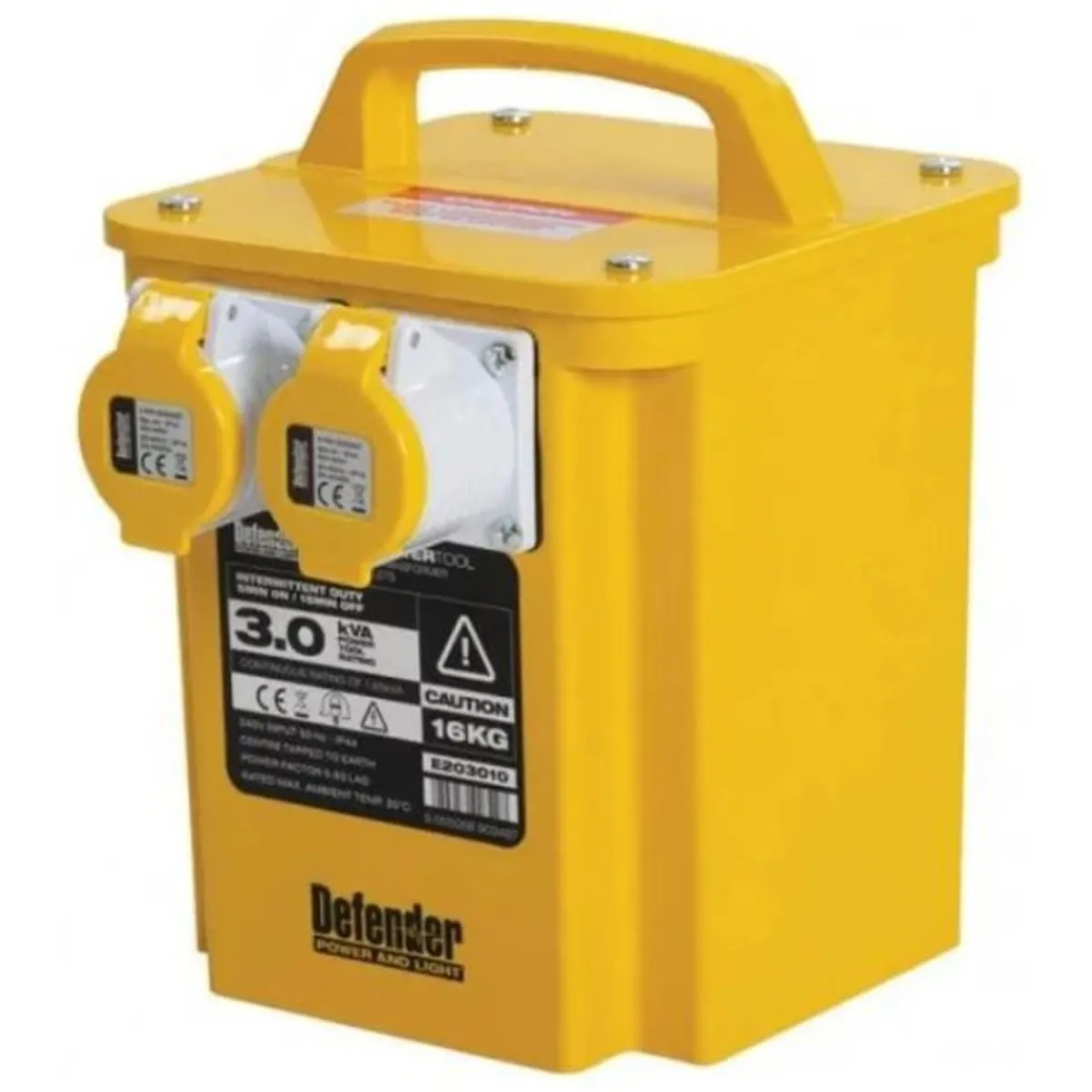 Defender 110V Portable Transformer, 3kVA (35022) - Image 1