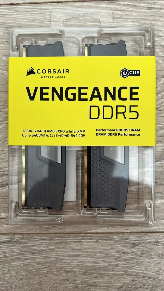 32gb (2x16gb) DDR5 Ram. 6400mhz CL32 Expo/xmp - Image 1