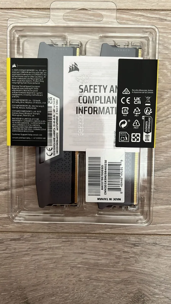 32gb (2x16gb) DDR5 Ram. 6400mhz CL32 Expo/xmp - Image 2