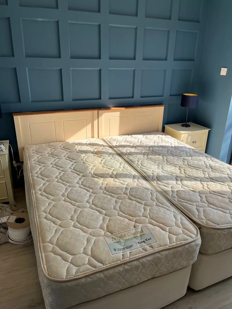 Double superking single bed - Image 3