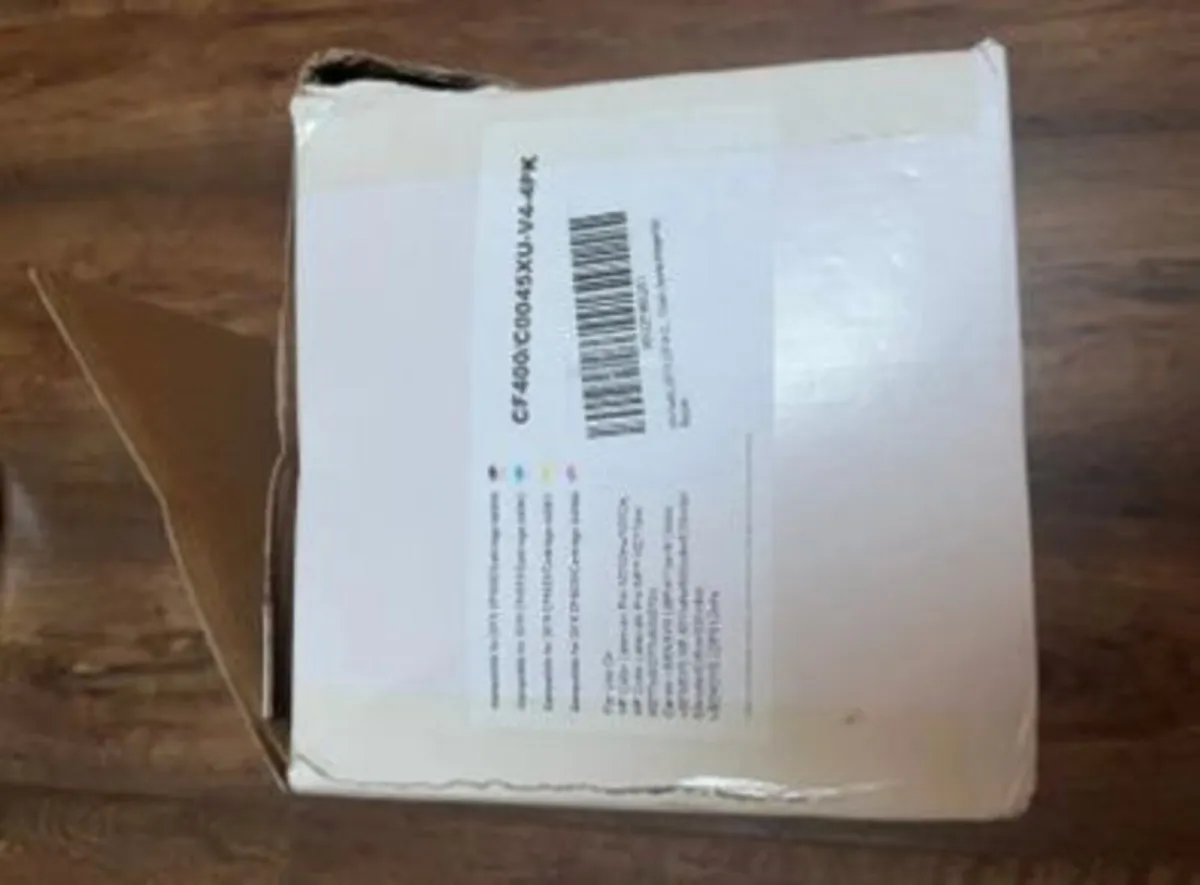 Set of. Compatible Hp 201x compatible ink toners