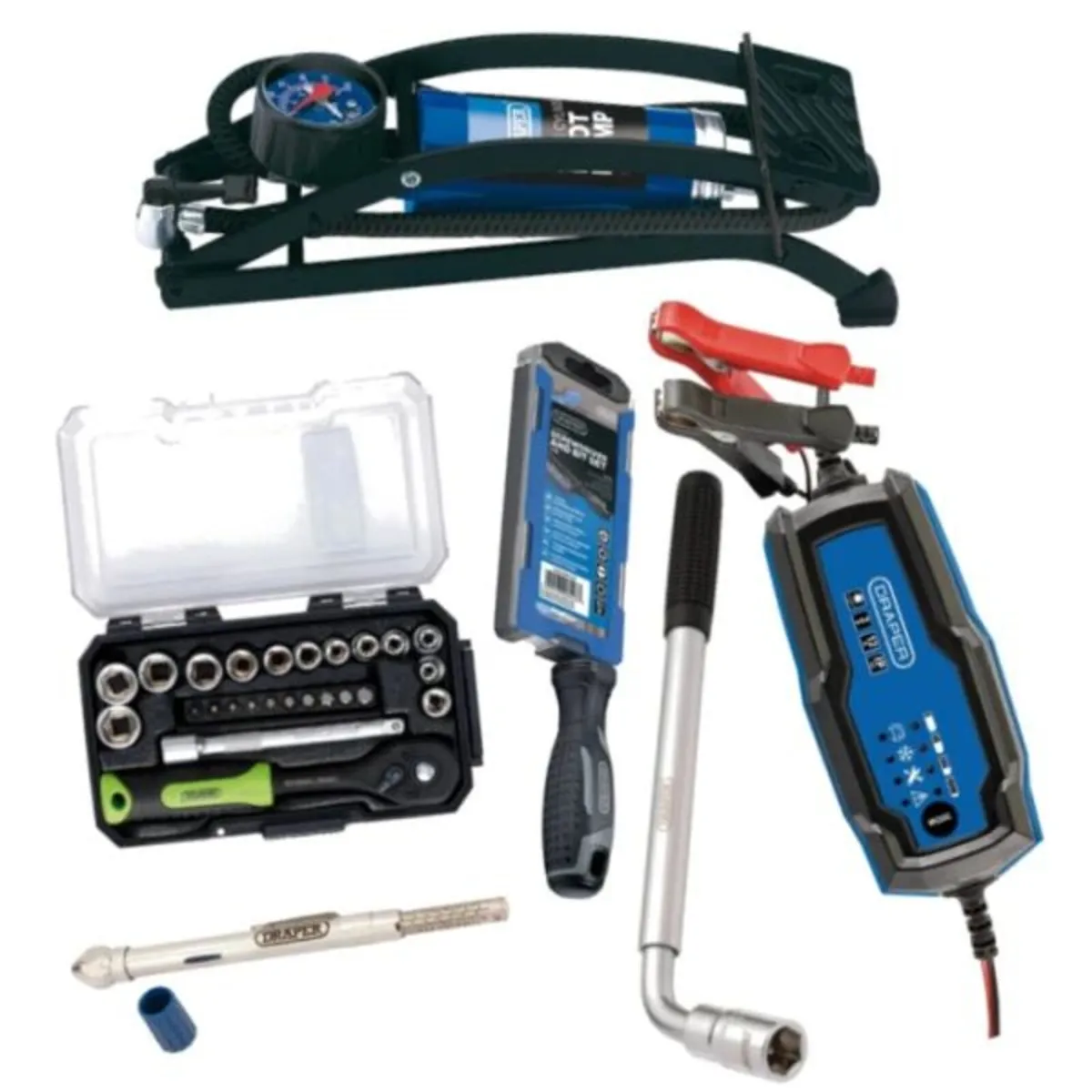 Draper 6 Piece Car Essentials 'Keep It in the Boot - Image 1