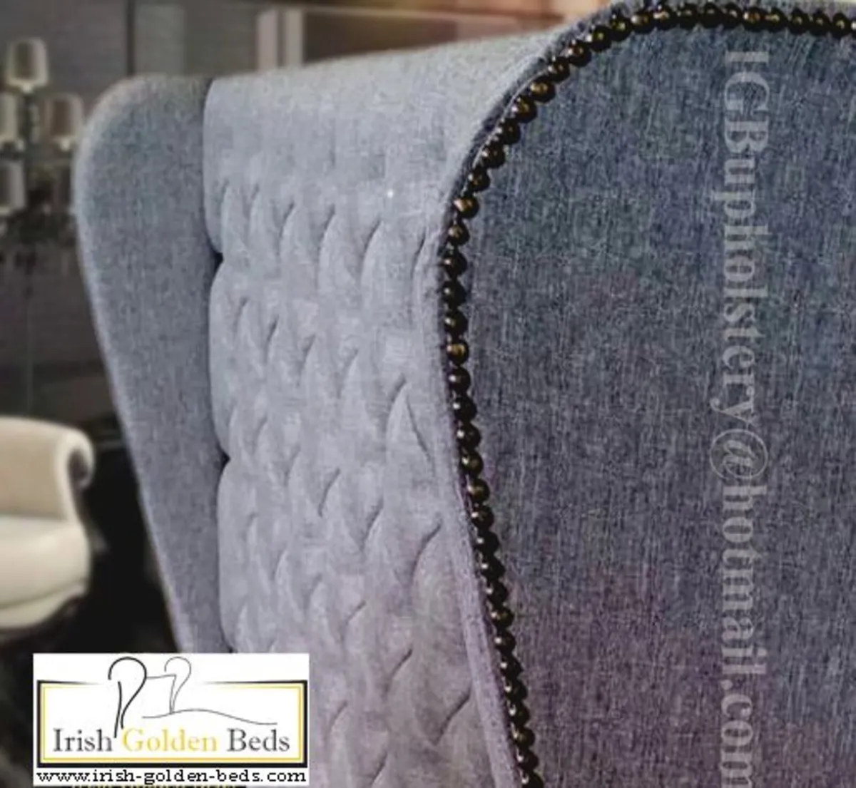 bed frame and headboard, free delivery - Image 3