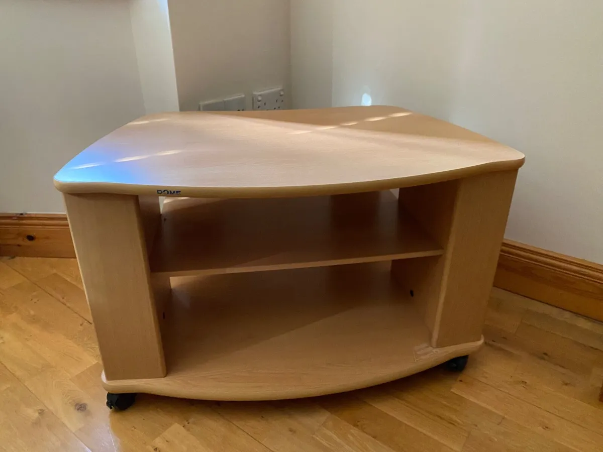 TV Cabinet, Table with Newspaper Rack - Image 1