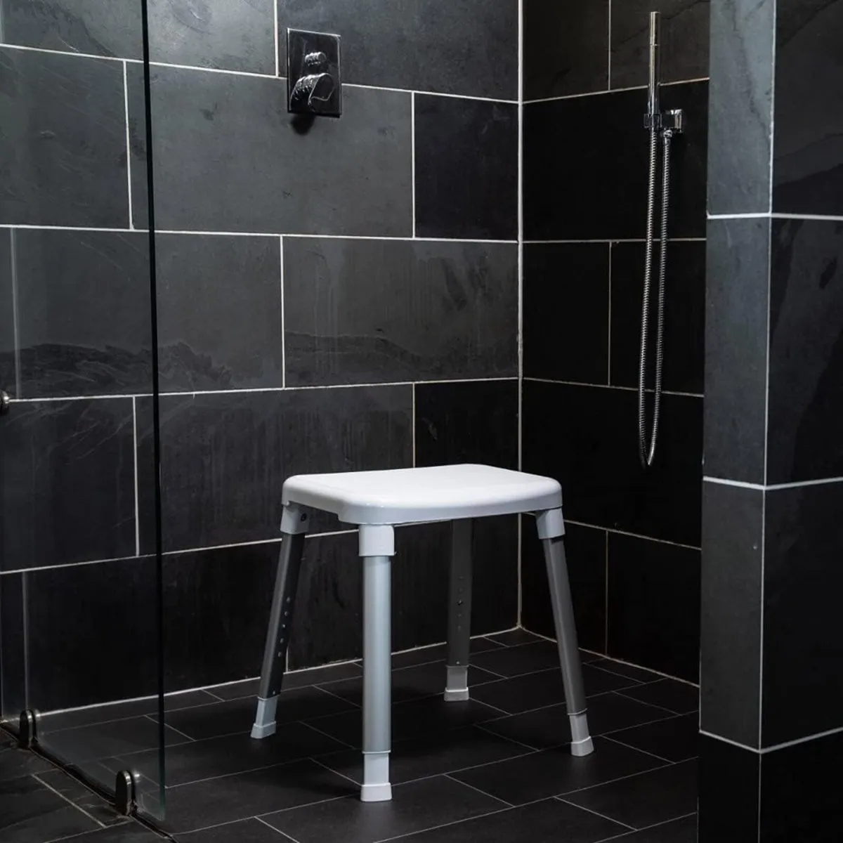 Shower Stool and Bath Chair Height Adjustable - Image 2