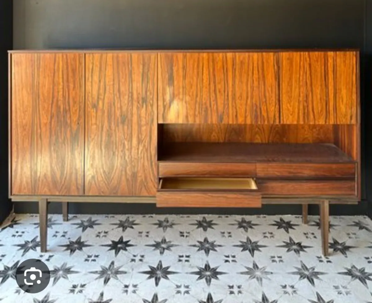 Rosewood Sideboard/Cocktail cabinet - Image 1