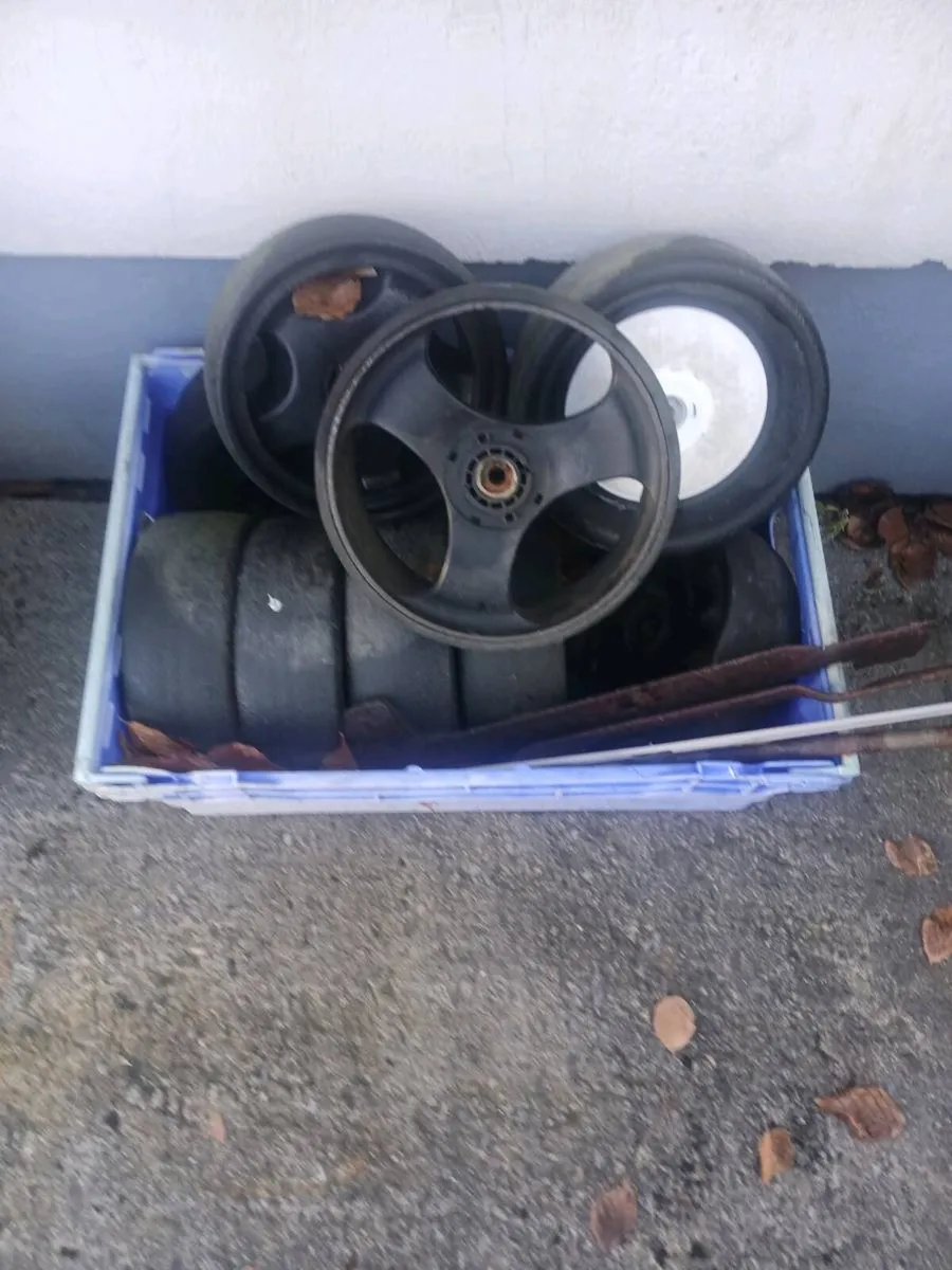 Golf  Trolley  wheel  selection