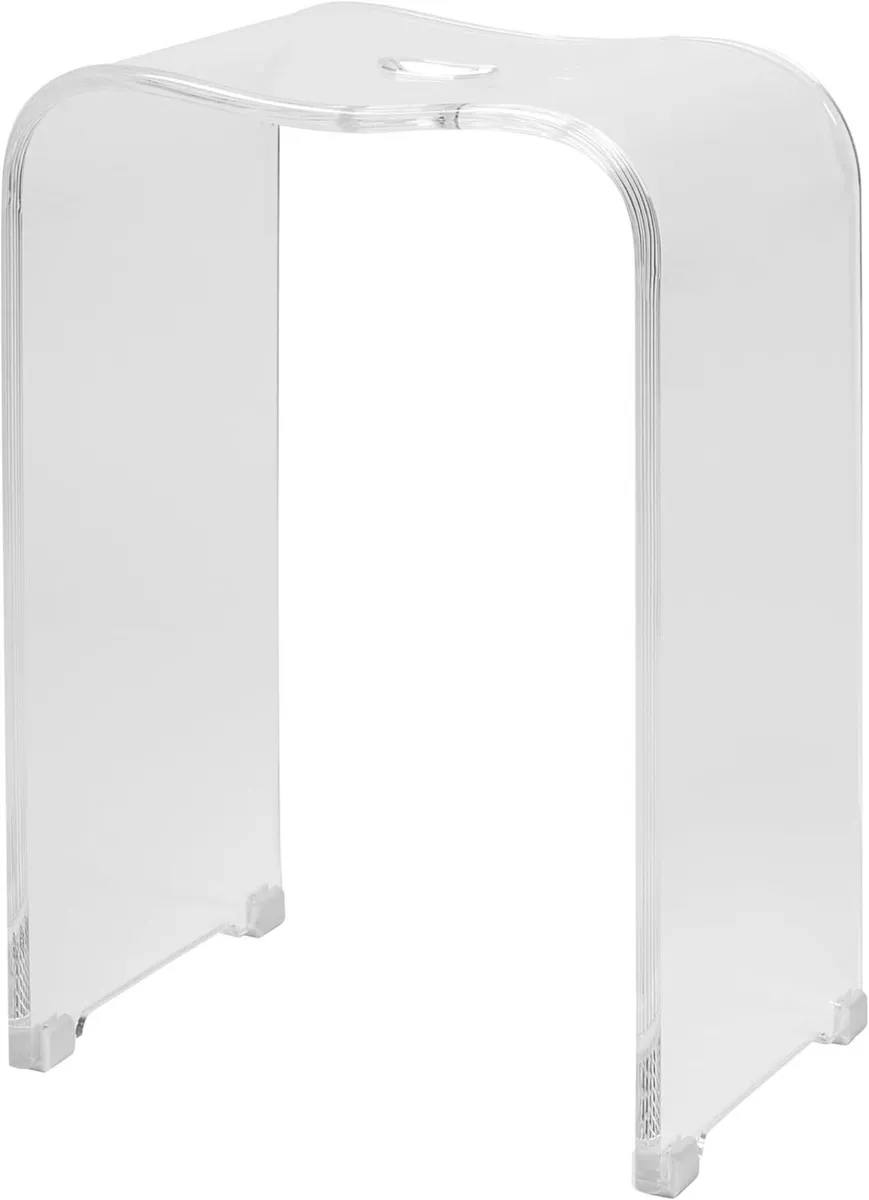 Bathroom Stool Shower Approx. 33 x 27.5 48 cm (W - Image 1