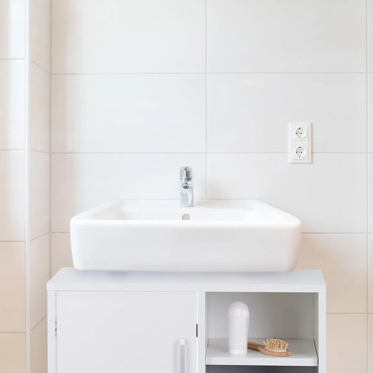 Basin Vanity Unit One Door Bathroom Under-Sink - Image 2