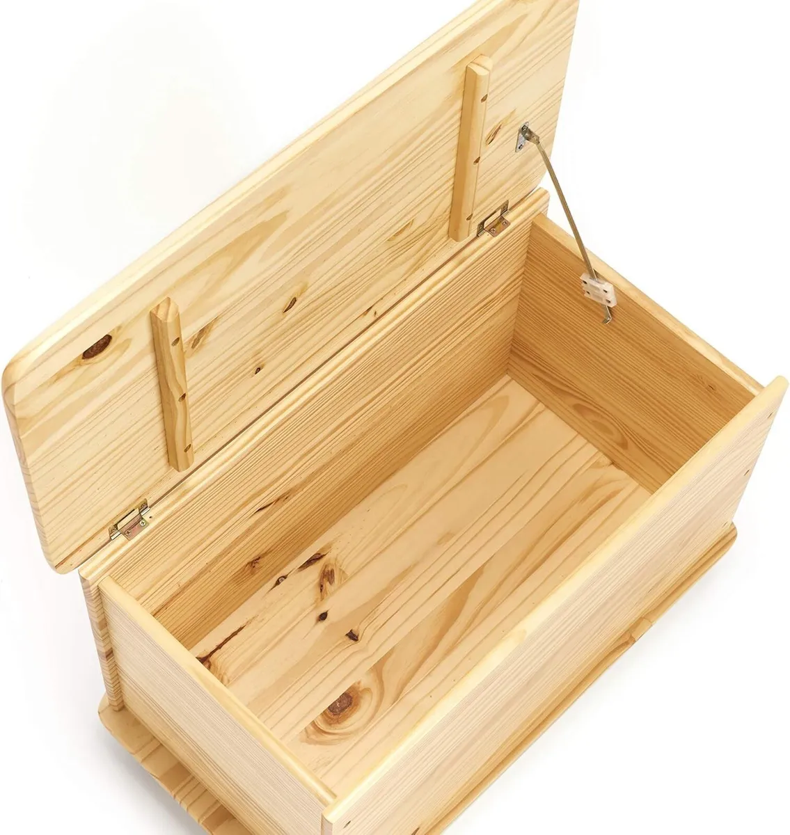 Toy Box with Wheels Pine / 73 x 39.5 45 - Image 2