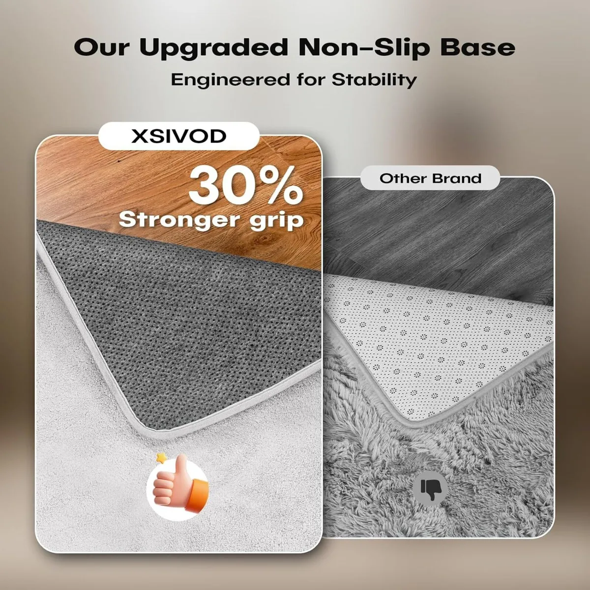 Soft Area Rugs for Living Room Fluffy Large - Image 3