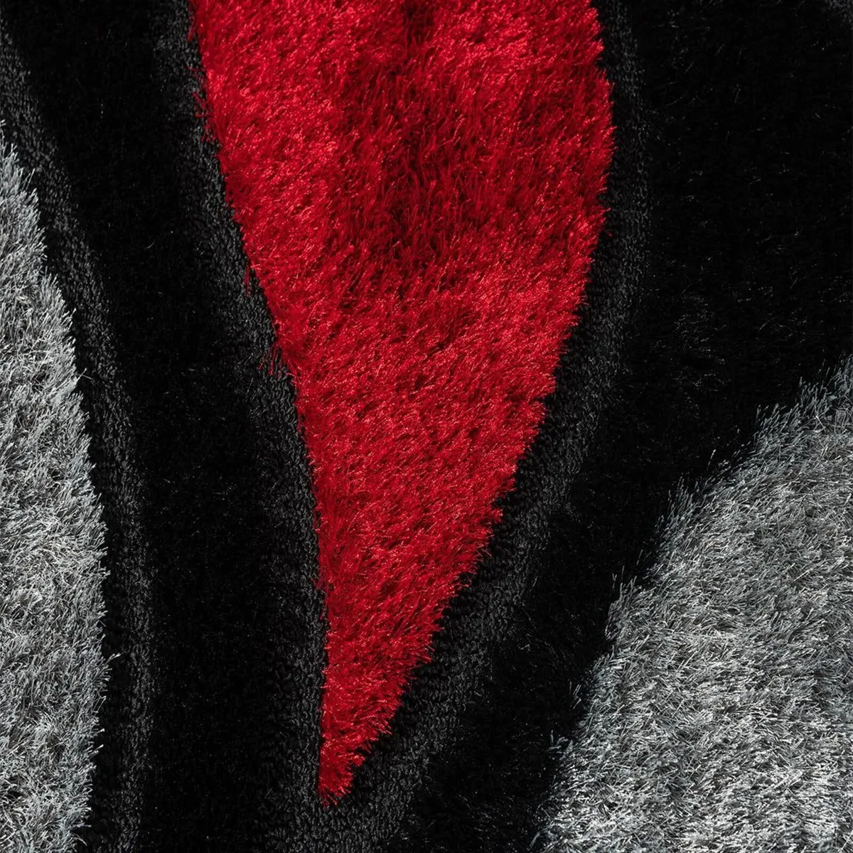 Swirl Rug - Large Fluffy Carpet Washable Non-Slip - Image 2