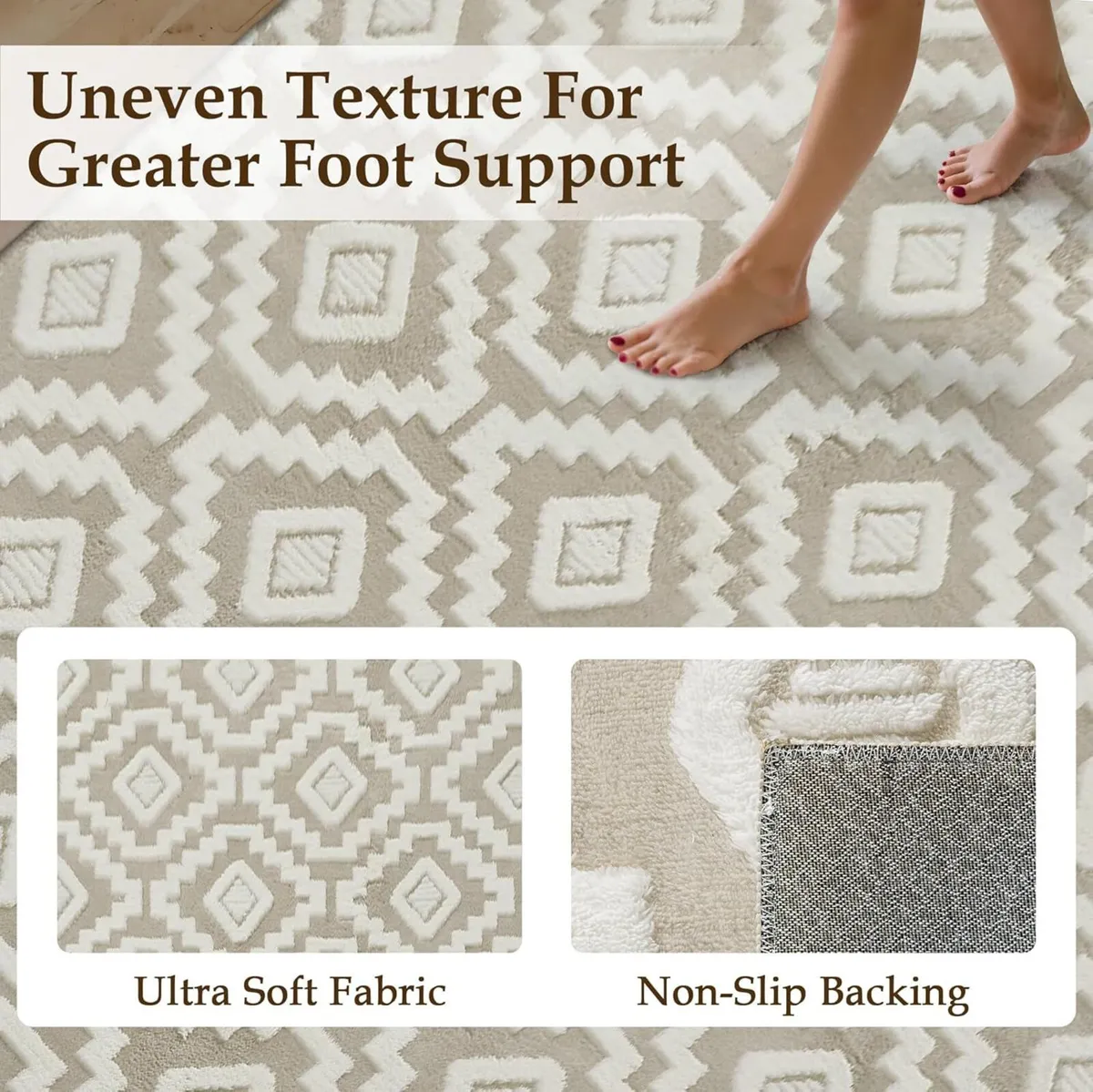 Rugs Living Room 200x300cm Fluffy Area for - Image 2