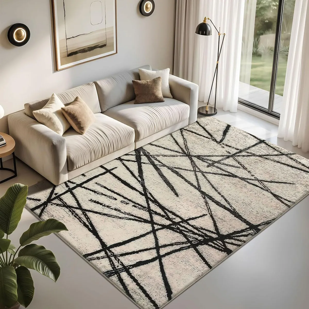 Rugs Living Room Bedroom Rug Modern Short Pile - Image 2