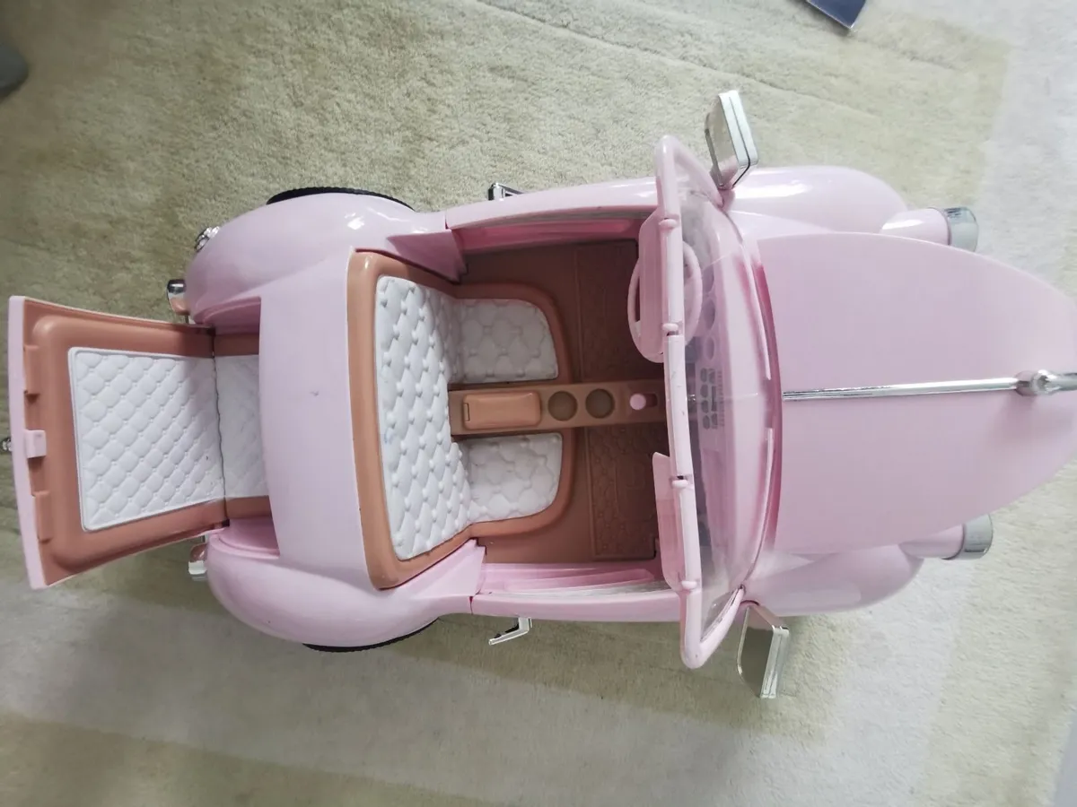 Toy pink car - Image 2