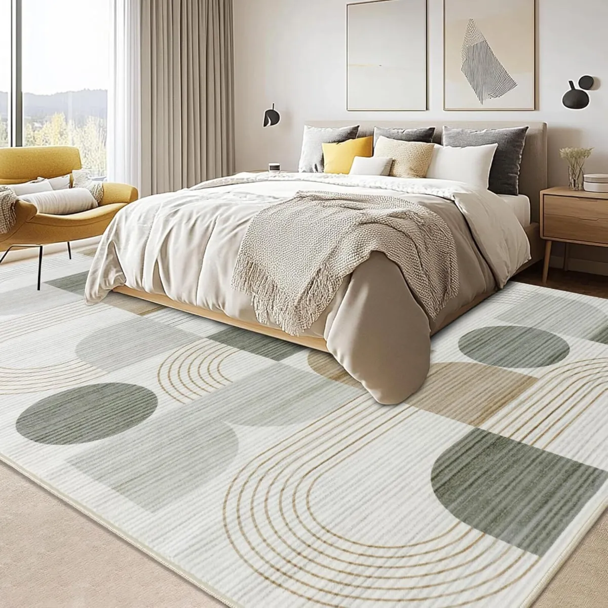 Luxury Large Area Rugs for Living Room Modern - Image 2