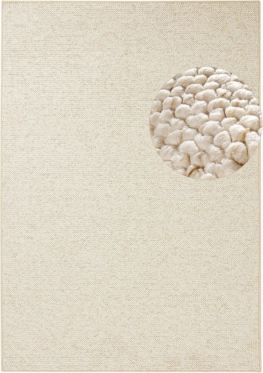 Rug Bedroom Kitchen Tufted Loop Wool Style with - Image 2