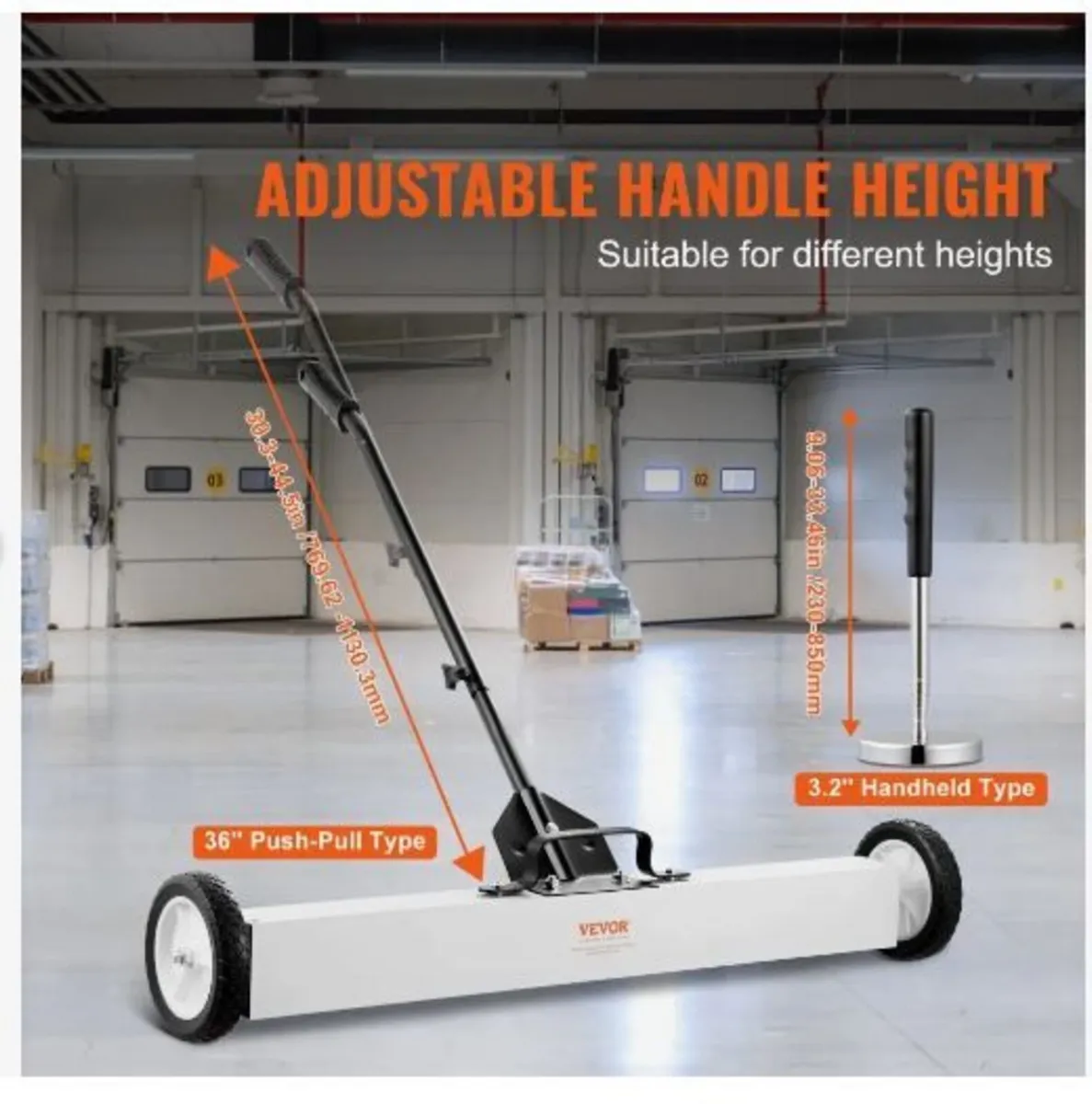 36-Inch Magnetic Sweeper with Wheels - Image 2