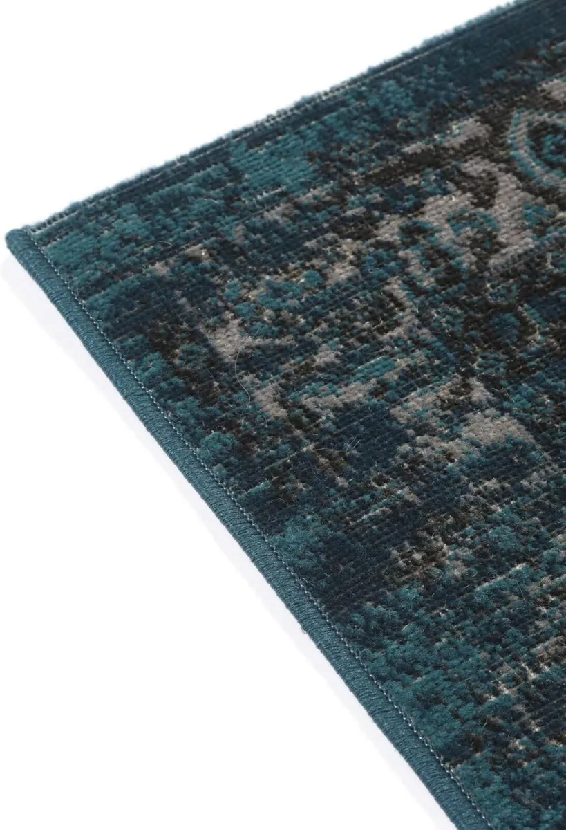 Vintage Vega Rug Modern carpets 4′7″ x 6′7″ ft - Image 4