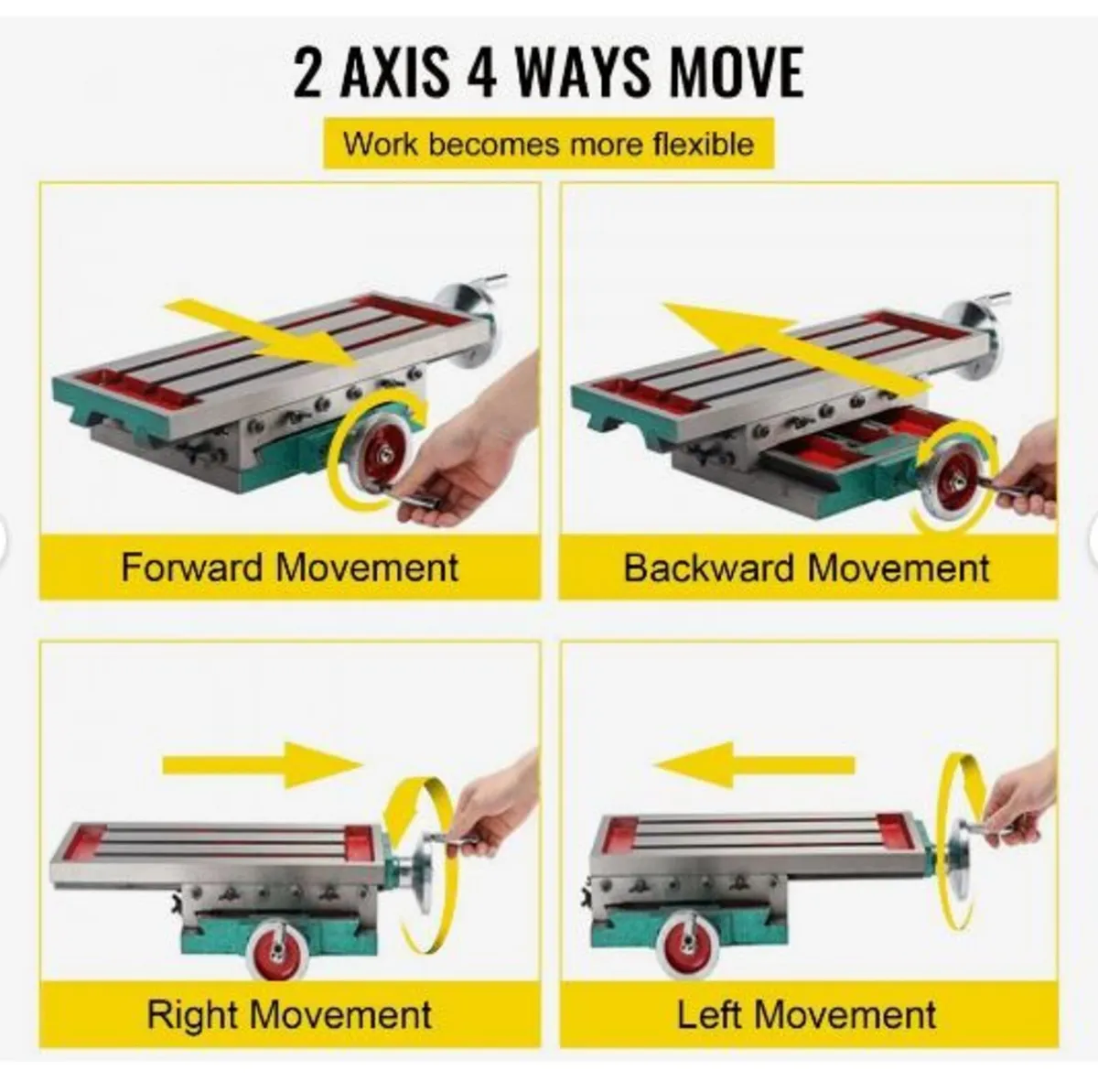 Milling Table 17.7×6.7Inch (450 x 170 mm) - Image 1