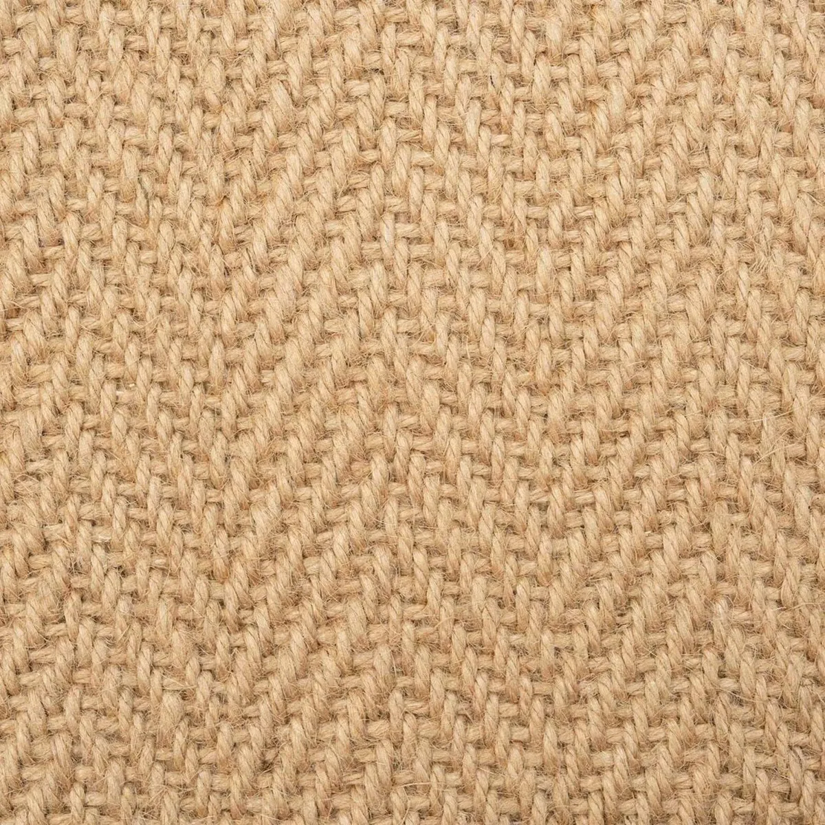 Sustainable Herringbone Soft Natural Jute Area - Image 2