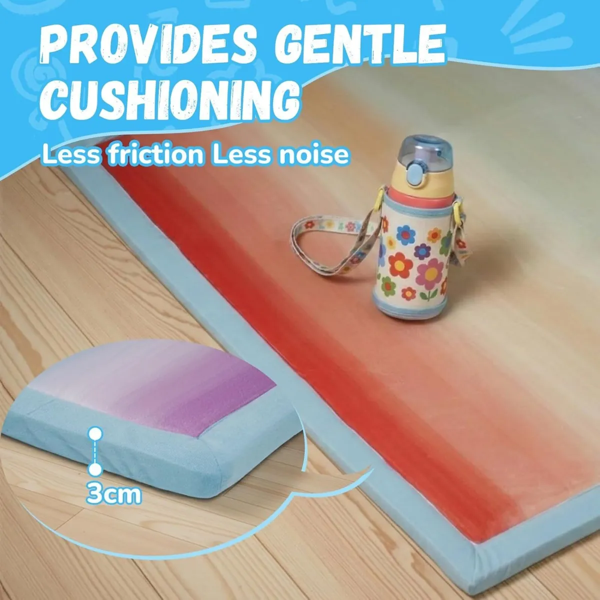 Large Play Mat for Kids 3cm Thick Memory Foam - Image 3