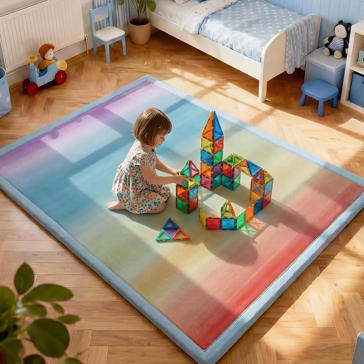 Large Play Mat for Kids 3cm Thick Memory Foam - Image 1