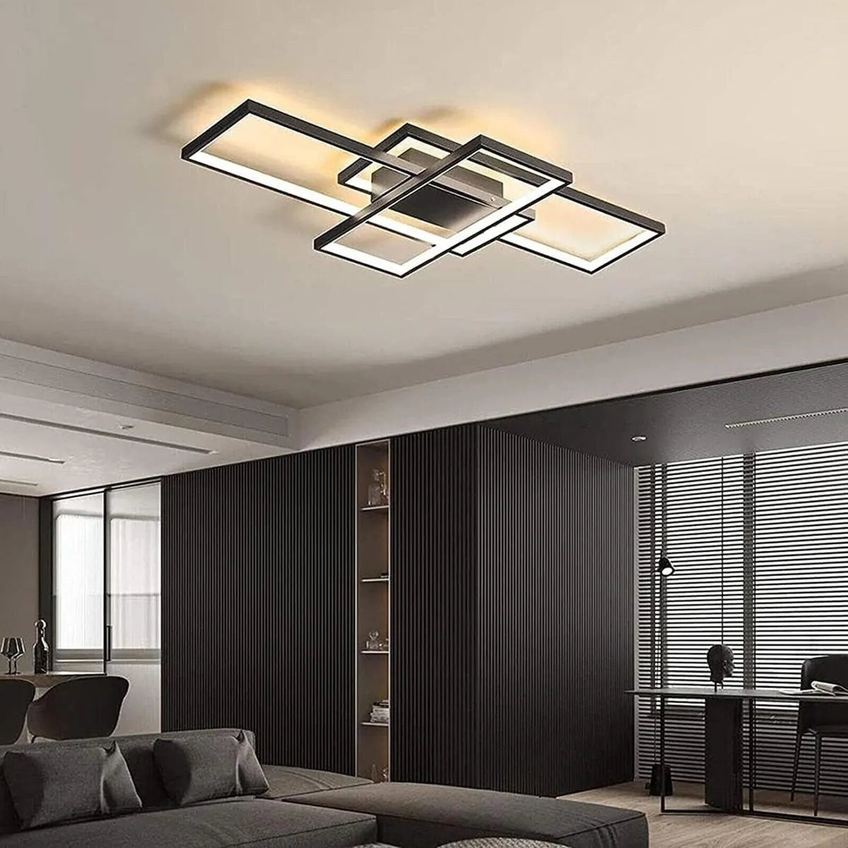 LED Ceiling Light 45W Modern Dimmable Lighting - Image 4
