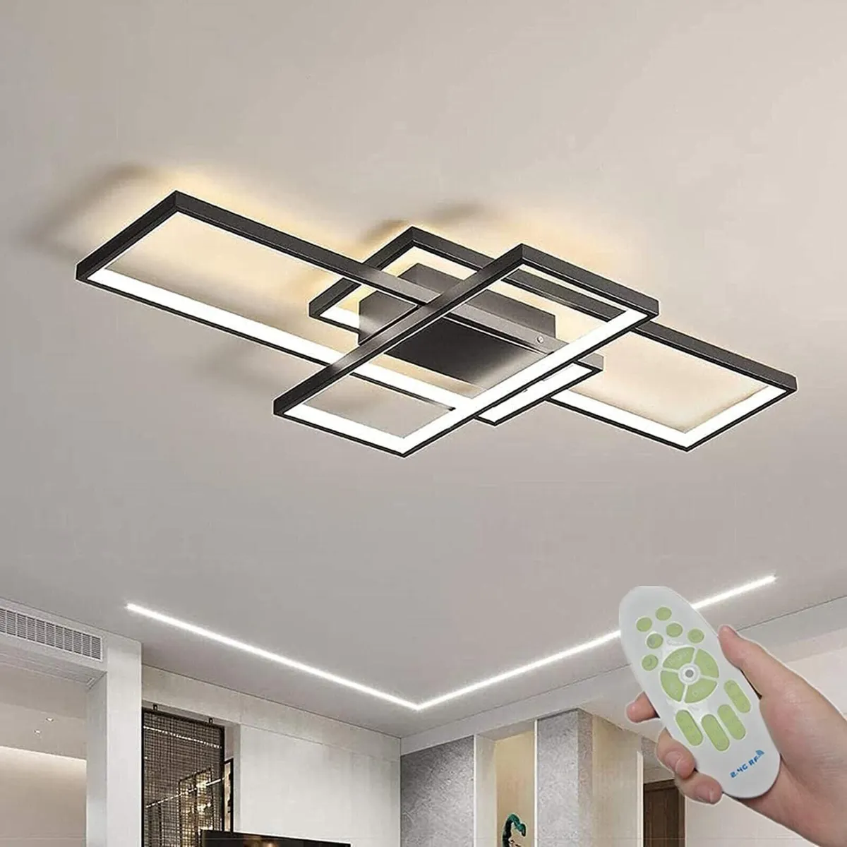LED Ceiling Light 45W Modern Dimmable Lighting - Image 1