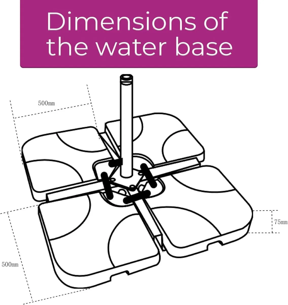 3M Garden Banana Outdoor Waterproof Freestanding - Image 4