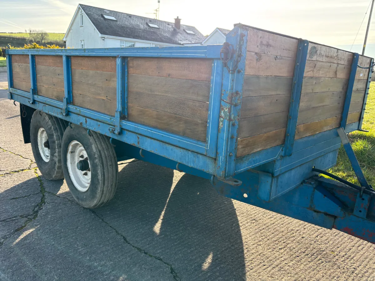 Tractor tipping trailer 10ft x 6ft 6”dropside - Image 3