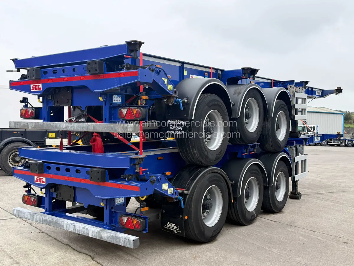 2022 SDC SLIDING SKELETAL TRAILER - Image 4