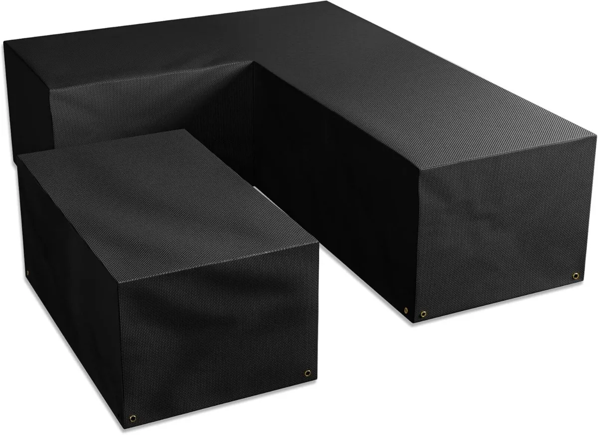 All-weather (Modular) - L-Shaped Dining Set Cover - Image 1